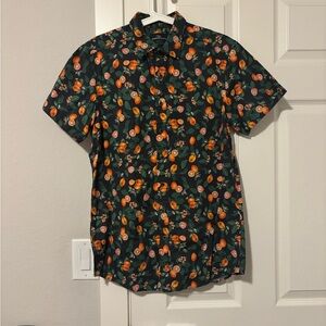 Rodd & Gunn Citrus Print Short Sleeve Shirt Men’s S
